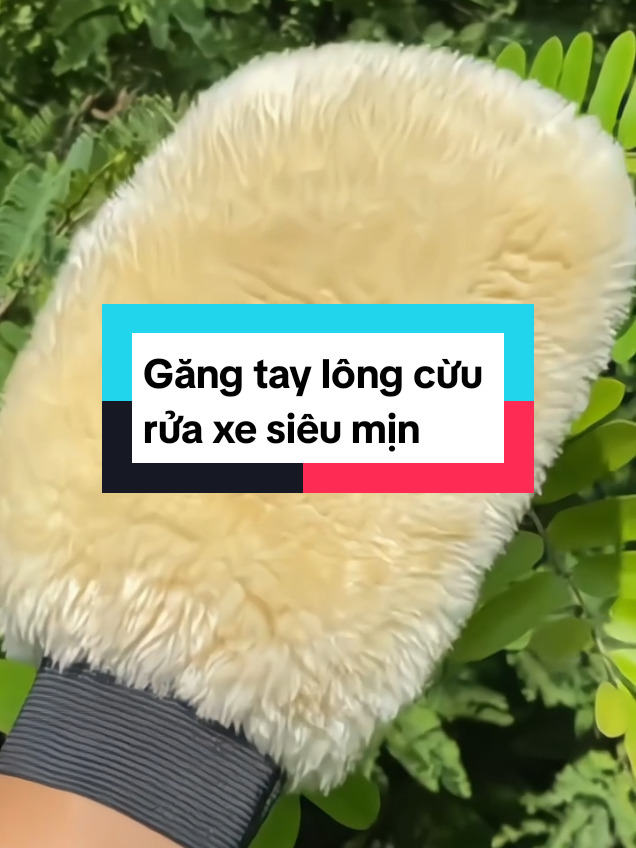 Găng tay lông cừu rửa xe siêu mịn (loại dày) Găng tay rửa xe ôtô chuyên dụng chống trầy xước phụ tùng #nguyentamphukienxe #gangtay #gangtaylongcuuruaxe #flypシ #xuhuong 
