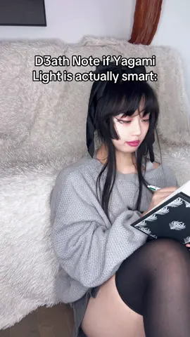 tell me im wrong💁🏻‍♀️#anime #deathnote #lightyagami #animefyp #animegirl 