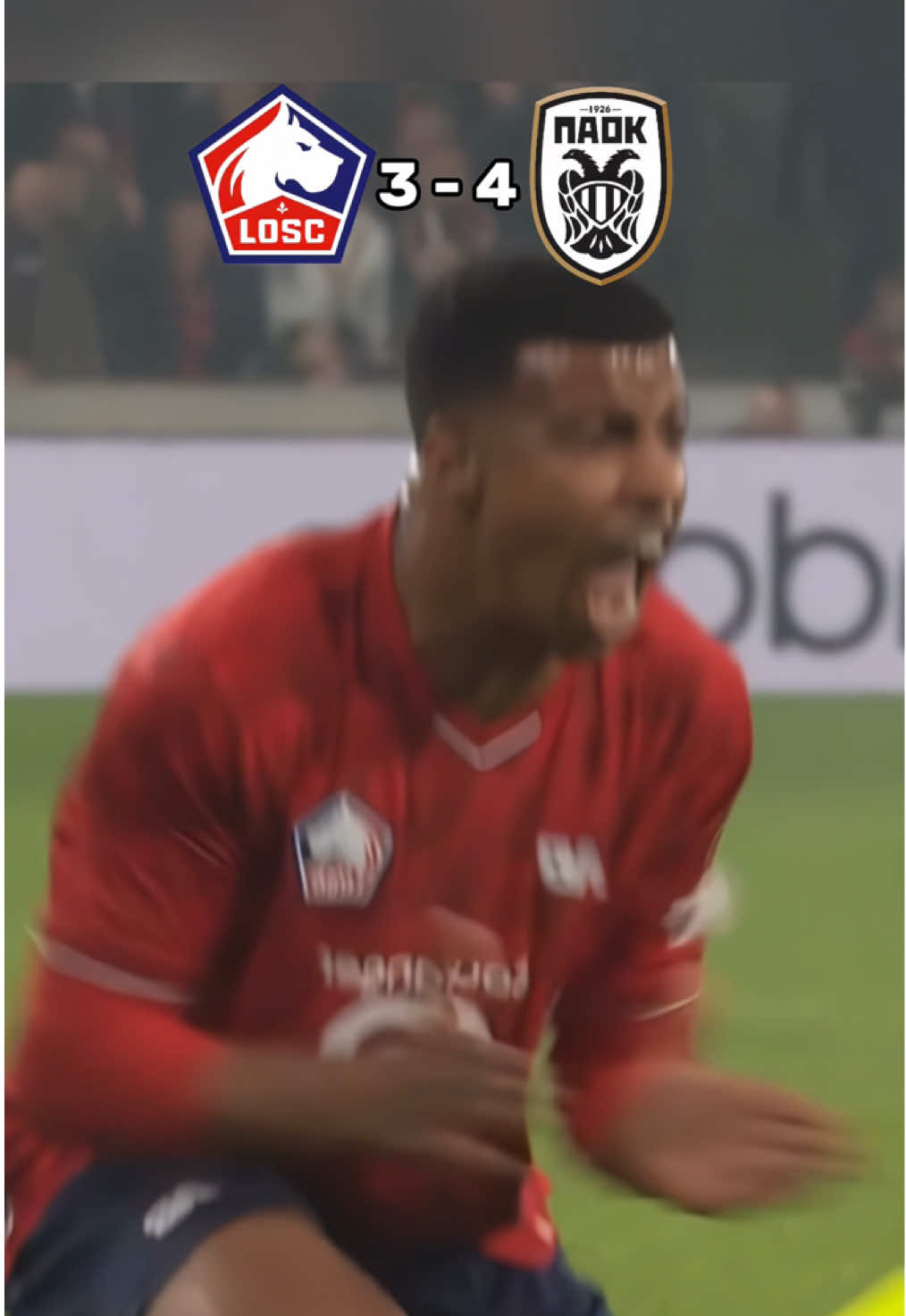Lille - Paok Salonique 2025 Phase de Ligue d’Europa League  #europaleague #lille #hilghlights #europe 