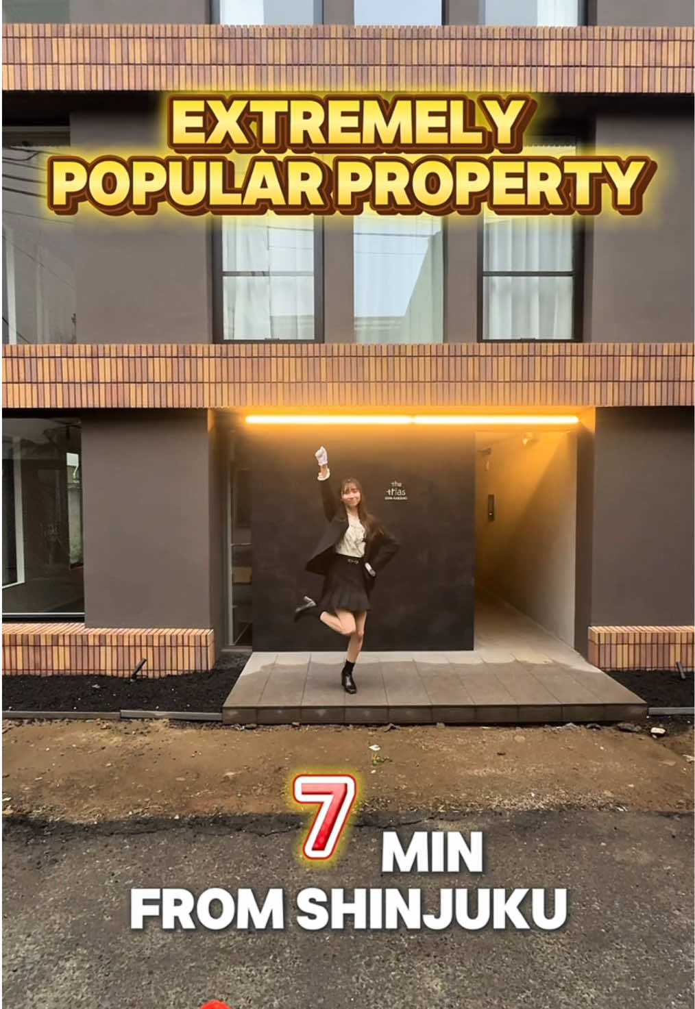 [Full booked] [Newly built] You'll fall in love with the spaciousness and design! A luxurious one-room apartment just 3 minutes from Shin-Nakano #tinyhouse #apartmenttour #japanlife #lifeinjapan #livinginjapan #apartmenthunting #japanapartment #tokyoapartment #japaneseapartment #livingintokyo 