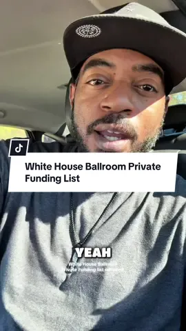 Still not your tax dollars funding the White House Ballroom. Here’s some of who is. @The White House  #fyp #fypage #whitehouse #trump #america 