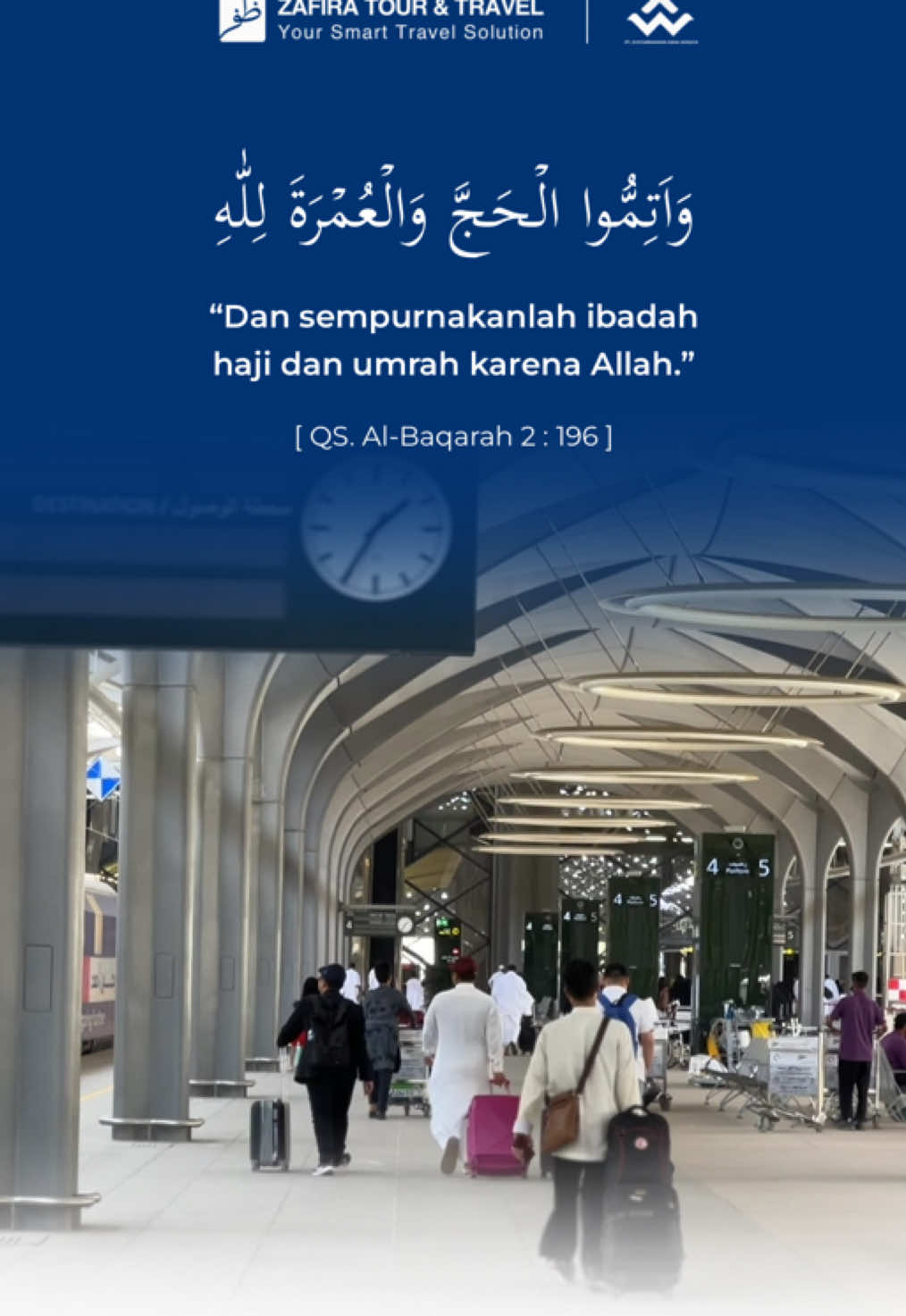 Berniat Haji Dari Sekarang وَاَتِمُّوا الۡحَجَّ وَالۡعُمۡرَةَ لِلّٰهِؕ “Dan sempurnakanlah ibadah haji dan umrah karena Allah.” [ QS. Al-Baqarah 2 : 196 ] #quran #hadits #quotes #daily #haji 
