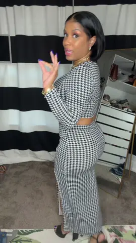 Felt cute thought id share my outfit. #OOTD #houndstoothoutfit #houndstoothfashion 