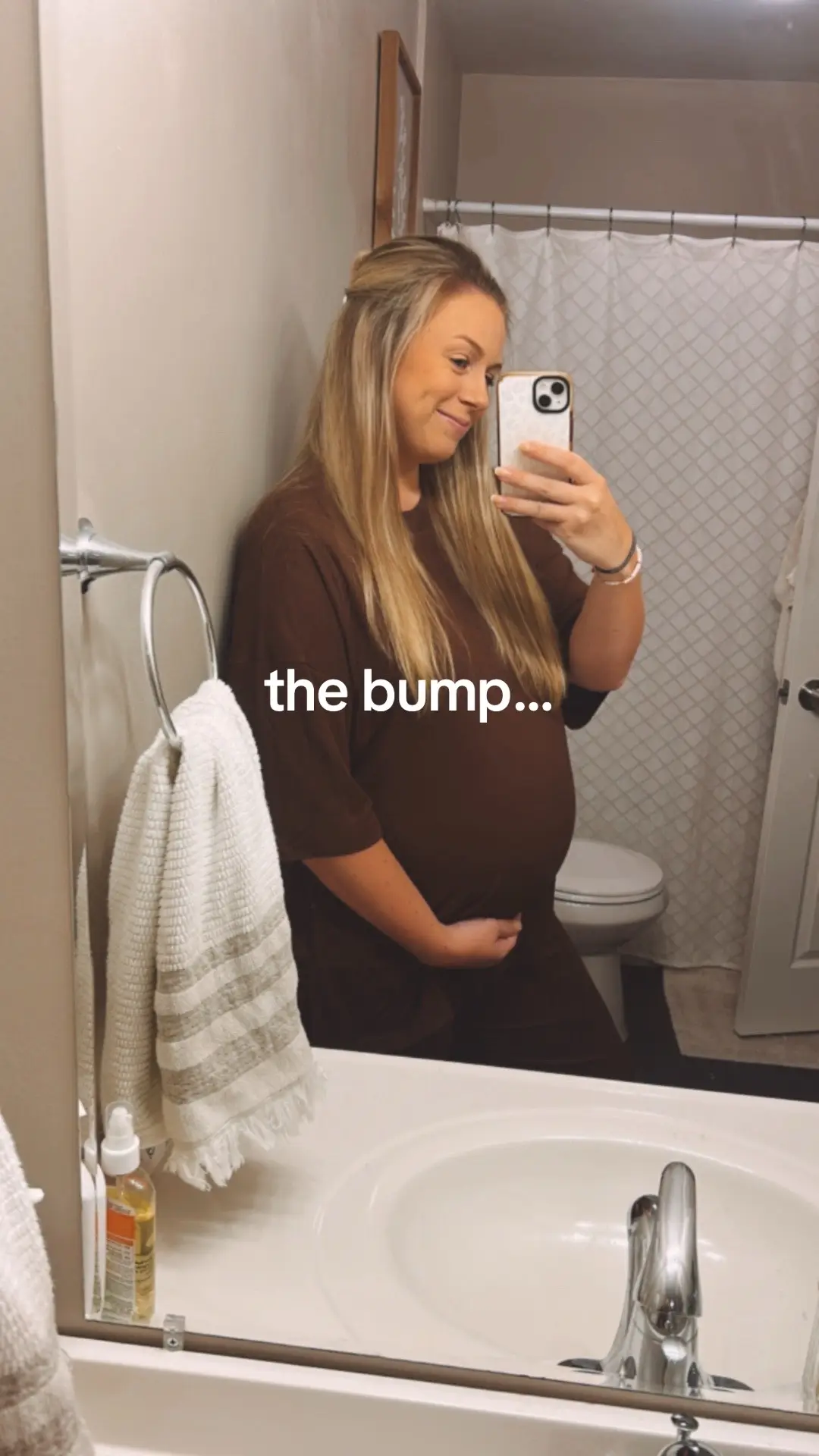 miss my bump so much some days but so happy to have my girl here 🤍 #girlmom #momlife #baby #newborn #postpartum 