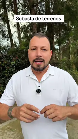 Subasta de terrenos #realestate #inversiones #investing #negocio 