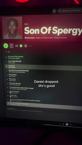 finally!!     #danielcaesar #album #sonofspergy #fyp #music