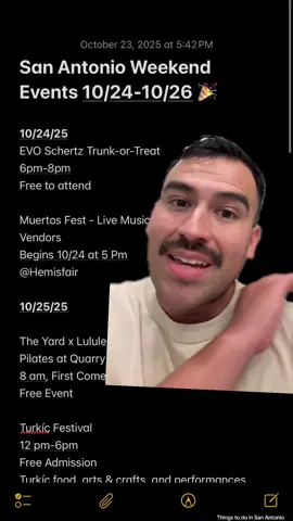 San Antonio weekend events! @Muertos Fest @ Hemisfair  @The Yard Gym  @210JO  #SanAntonio#SATXSpots#ThingsToDoInSanAntonio#satx  