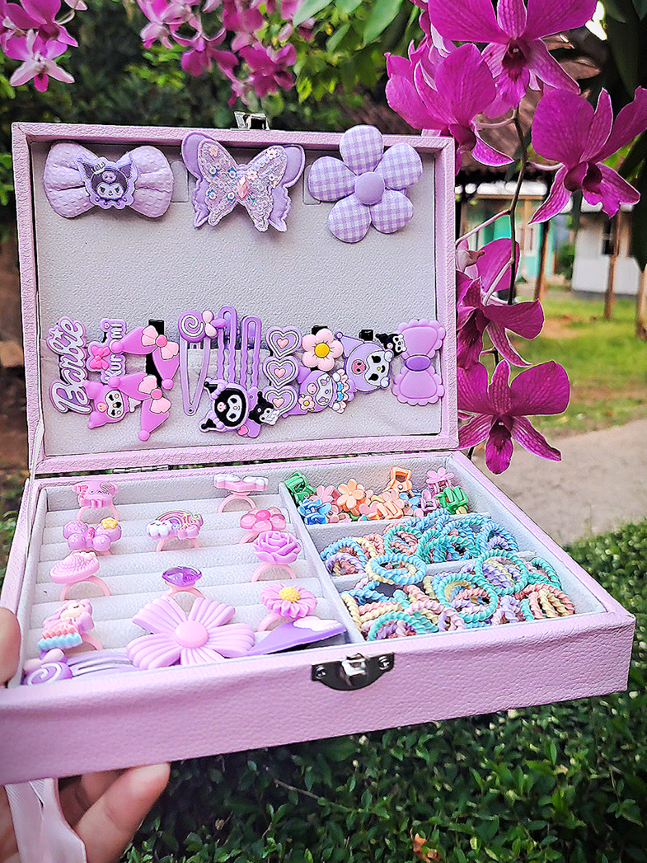 Masa iya secakeup ini bunda bunda belum punya??? #accessories #setikatrambut #ikatrambutanak #jepitanrambut #fyp 