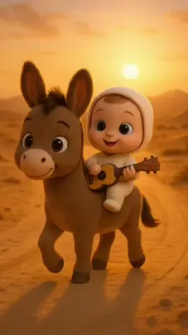 🌅✨ A estrada até Belém é cheia de música e esperança. O Burrito Sabanero segue firme, levando o bebê músico na garupa 🎸🫏 Juntos, eles espalham luz, ternura e a melodia mais linda do Natal 💫🎶 “Con mi Burrito Sabanero voy camino de Belén...” 🎵 #FofurasAnimadas #BurritoSabanero #MusicaDeNatal #DesenhoInfantil #VideoInfantil 