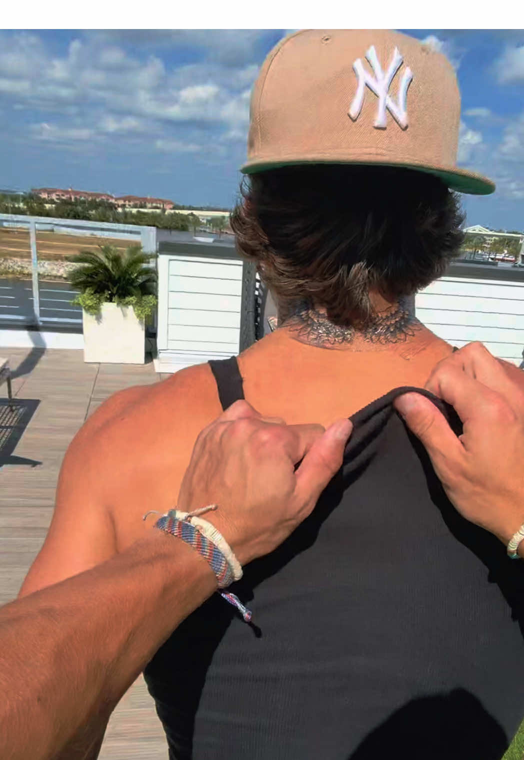 Haus Premium Fitted Tanks are finally back in Stock. 5’7 165 lbs size M