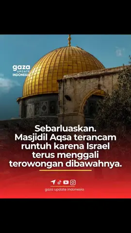 Masjid al-Aqsa bakal runtuh. Allahuakhbar 😭🤲 #berita #beritaterkini #global #news 