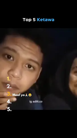 Maaf ya 🙏🏻😂 #top5 #fyp #foryoupage 