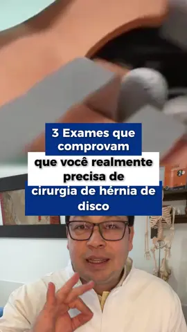 A ressonância magnética, a eletroneuromiografia e o exame clínico cinesiológico são ferramentas complementares, e não substitutas, para o diagnóstico preciso de hérnia de disco. Cada um desses métodos fornece informações únicas que, quando combinadas, permitem ao médico e o fisioterapeuta chegar a uma conclusão diagnóstica completa. #herniadedisco #coluna #ressonanciamagnetica #dor #fisioterapia 