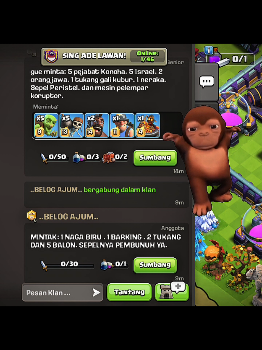 pie konsep e iki lur 😂 • • •#CapCut #day1 #clashofclans #fypage #foryou 