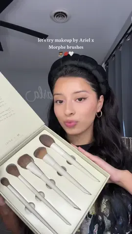 let’s try Ariel’s x Morphe brushes👩🏽‍🎨💋🤍 @A R I E L @Morphe Cosmetics #morphe #makeup #beauty #ariel #morphexariel 
