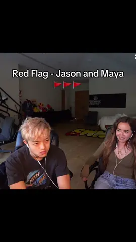 Red flag - Jason and Maya #jasontheween #faze #mayahiga #viral #trending 