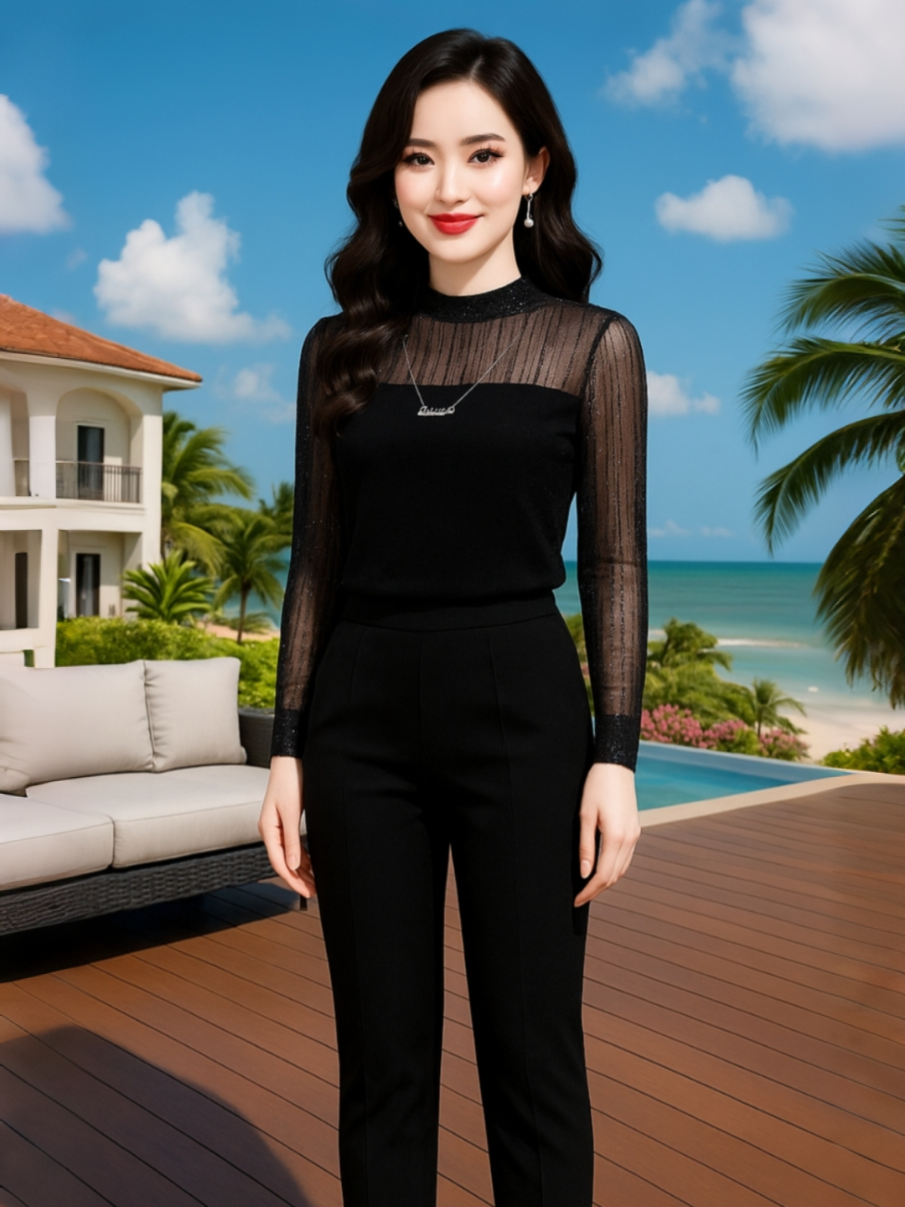 ✨ Bí mật khiến ai cũng ngoái nhìn khi bạn diện chiếc áo này ✨ #ÁoNhungPhốiRen #ThờiTrangThanhLịch #MixĐồChuẩnSang #StyleHiệnĐại  @Hà Minh Phương @Hà Minh Phương @Hà Minh Phương 