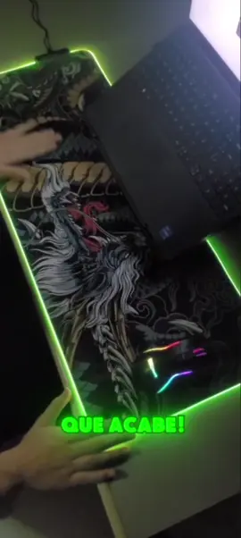MousePad 80x30 RGB estampado no precinho 🤑 #MousepadGamer #RGBSetup #SetupGamer #MousepadRGB #tiktokmademebuyit 
