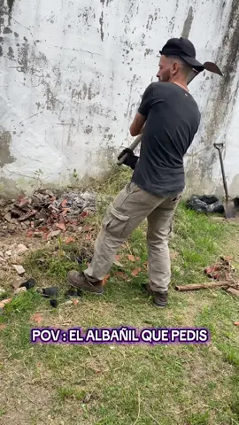 Expectativa vs Realidad 😮‍💨👷🏻‍♂️ #albañil #trabajoduro #contenido #humortiktok #comediante 