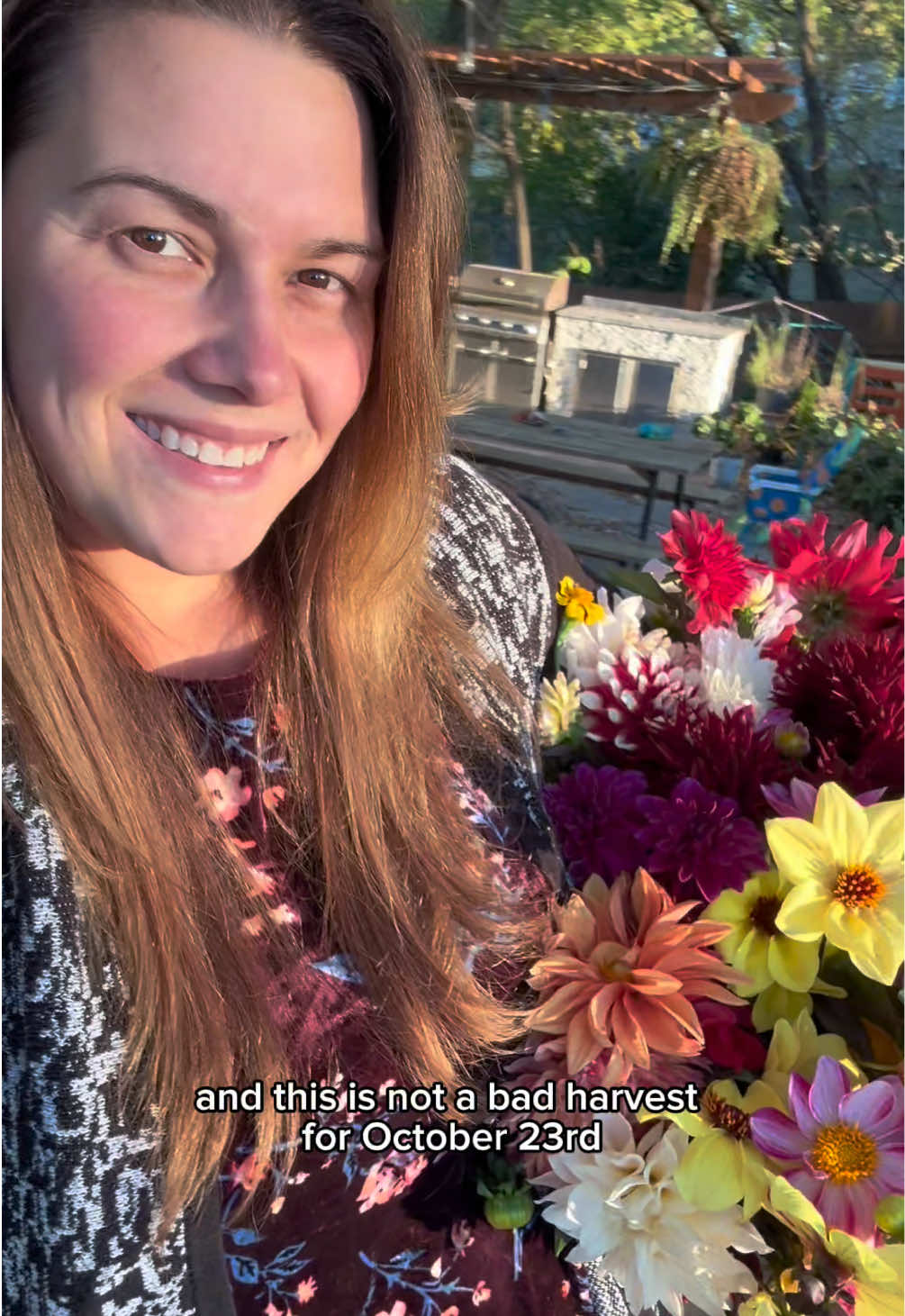 The eve before a frost! Run out and harvest some bouquets Minneapolis friends❤️  . . . . . #flowerfarm #urbanfarm #growyourownflowers #homestead #gardensoftiktok 