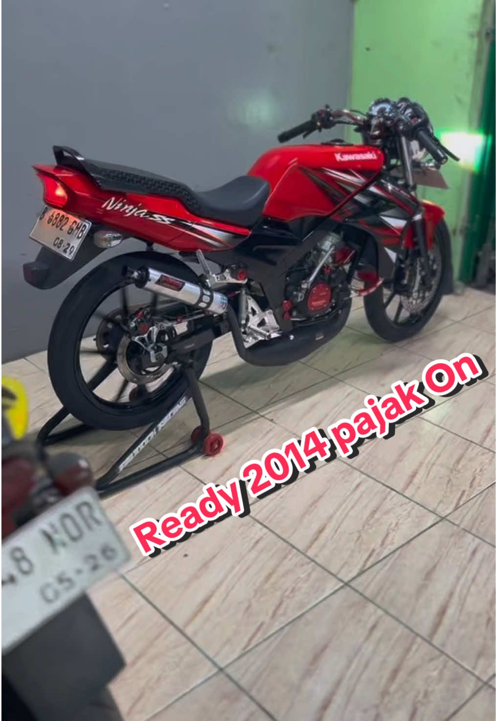 Ready Bolo Ninja R 2014 convert SS Surat lengkap  Pajak ON panjang poll Mesin NO OB Rp 3x.xxx.xxx Siap buat kopdarmu bolo Sat set bolo.wawa bio #2taklovers #agstyle #ninjass #tkijepang🇯🇵 #tkitaiwan🇹🇼 