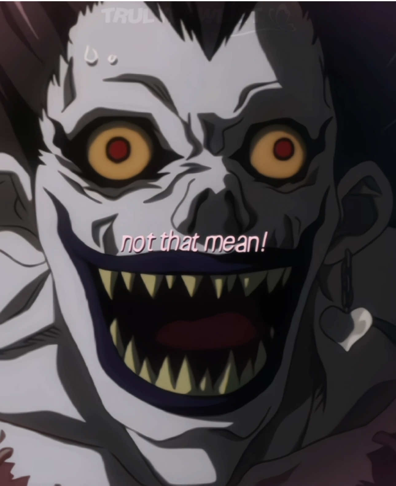 🍎 | #RYUK ; can u tell i was bored to death today.. #デスノート #deathnote #ryukedit #trulylawliet 