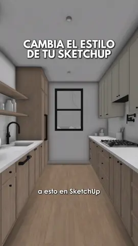 Cambia el estilo de tu SketchUp 🤩 La creación de estilos visuales en SketchUp nos ayuda a darle la vuelta al aspecto de nuestros proyectos 👀 Sabías que podíamos usar la marca de agua en SketchUp para esto? :o cuéntame en los comentarios 👇🏽 #sketchup #arquitectura #arquitecto #diseñointerior #interiorista @SketchUp 