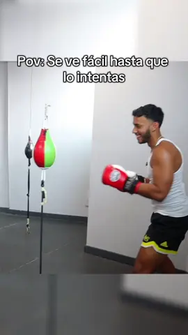 Las clases no me funcionaron mucho 😭 Youtube: justindetres #boxeo #boxing #training 