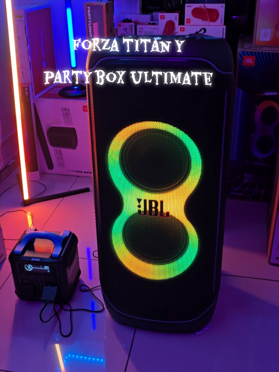 Promoción especial! a solo $465, válido hasta 31 de octubre 2025 , ya solo 2 unidades. Estación de energía Forza Titan 700W la música no para si tu bocina es sin batería.  Para todo hay solución.  #jblsv #jblelsalvador #jblpartyboxultimate #forzatitan