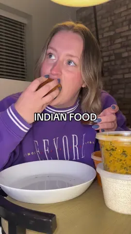 Indian food!😋 part 1/4  #mukbang #mukbangeatingshow #indianfood #butterchicken #takeout 