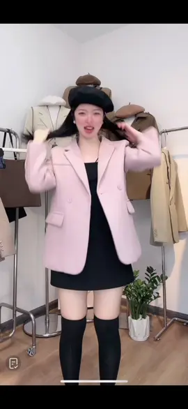 Áo blazer dạ chần bông mặc bao mát #tiemnhacuaken #aokhoacda #aoblazer #blazeroutfit #macdepmoingay 