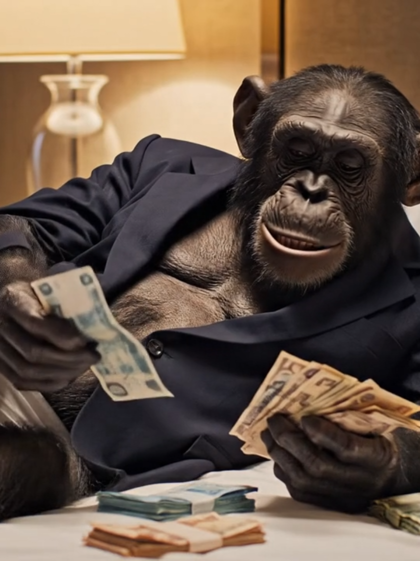 الراتب نزل… والقرد بدأ يقسمها 🐒💵 #fyp  #viral  #trending  #explorepage  #contentcreator 