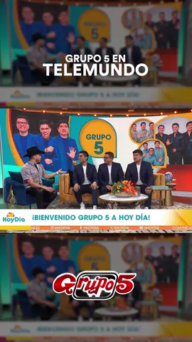 ¡Una entrevista llena de sorpresas en “Hoy Día”! A todo nuestro público atento con las novedades, colaboraciones y 8 temas por grabar en el Elmer Vive 2025 🔥 #Grupo5 #Telemundo #HoyDia 