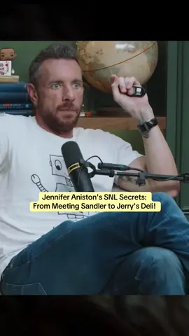 Jennifer Aniston's SNL Secrets: From Meeting Sandler to Jerry's Deli! #armchairexpert #daxshepard #podcast #interview #trending 