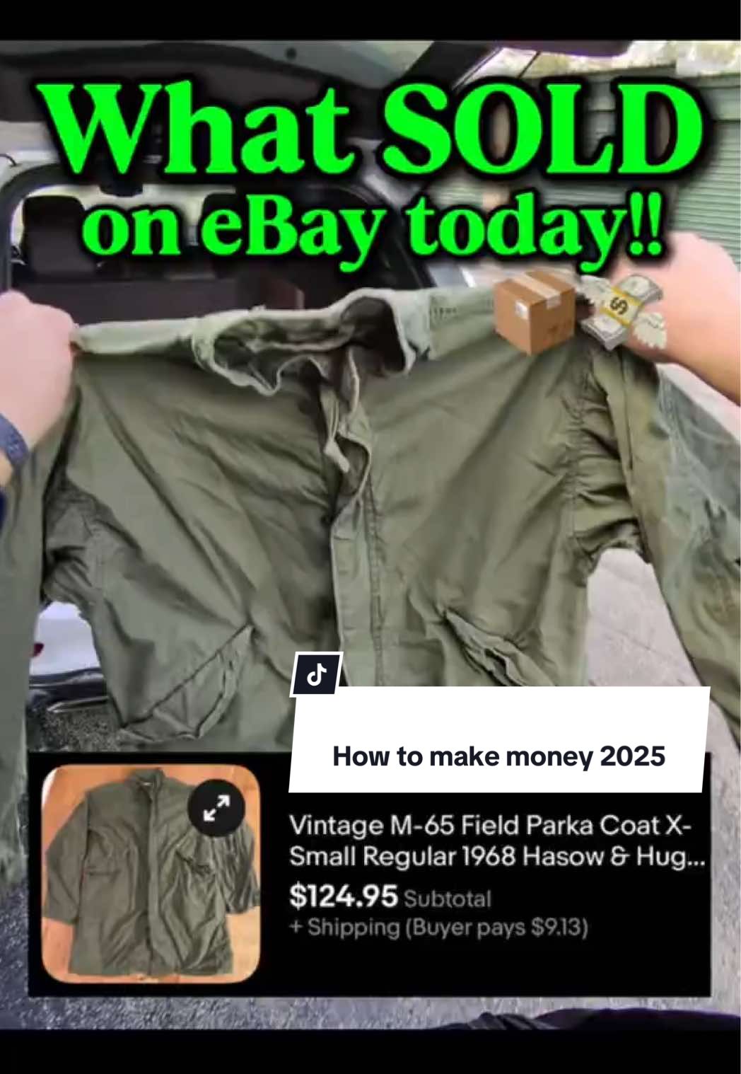 What sold on eBay today 💸 Someone actually paid $225 for this old envelope 😳📬 This is how to make money 2025 — flipping random stuff from estate sales & thrifts 🔥  #creatorsearchinsights #packingorders #ebayseller #sidehustleforbeginners #whatnot 