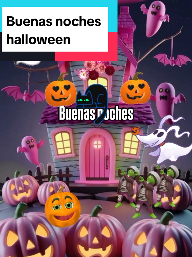 Halloween  buenas noches  #buenasnoches #halloween @creator search insights @#foryou 
