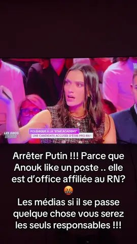 Abonnez vous 🫣#viral #w9 #rn #anouk #staracademy @Star Academy @TF1 @w9officiel @Rassemblement National @Cyril Hanouna @Jordan Bardella @Nikos Aliagas 