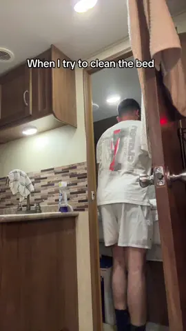 Emmy sneaks her way in the covers 😭 #fyp #trashygas #gio #emmy #dog 