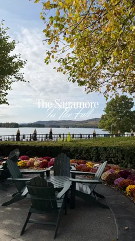 The Sagamore in the fall 🍂⛵️ — an Upstate classic on its own private island in Lake George. Cozy weekends, boat rides, and the prettiest lake views. Not fancy, but full of charm. #TheSagamore #LakeGeorge #BoltonLanding #UpstateNY #HudsonValleyTravel        