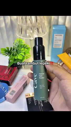 #hairpowder #rambutlepek 