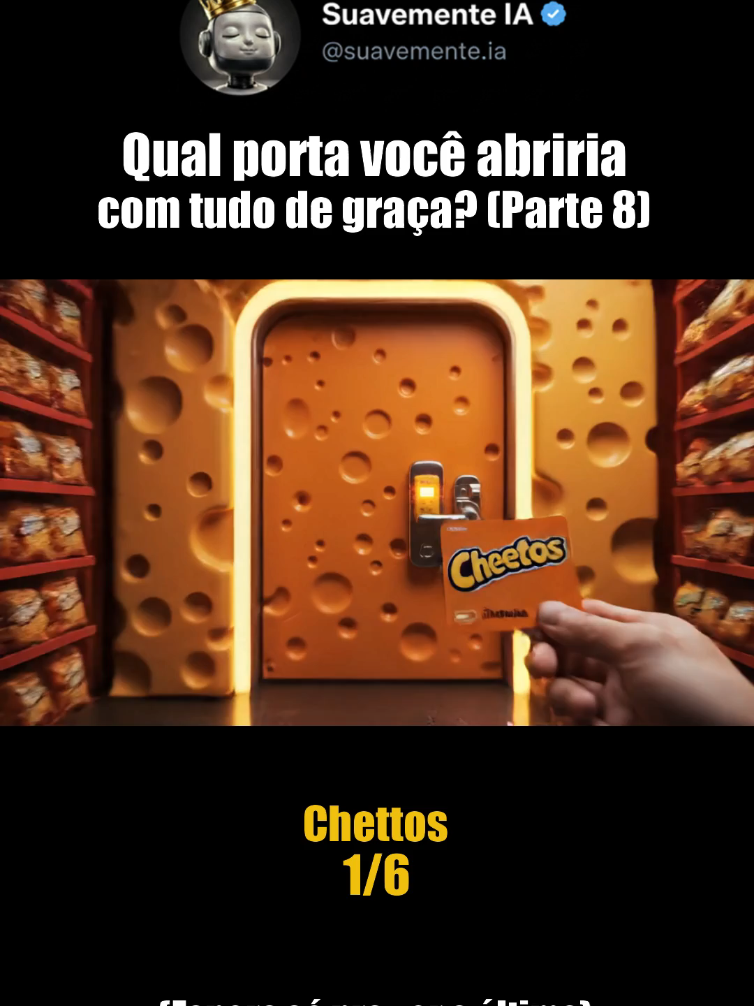 Qual porta você abriria com tudo de graça? #ai #aivideos #escolhas #foryoupage #fyp