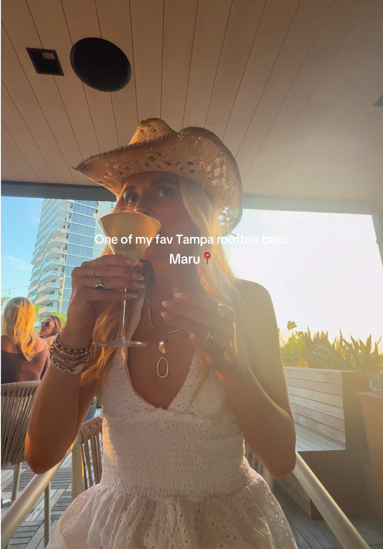 @Maru Tampa we 🩷 u #tampa #rooftop 