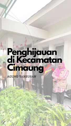 Warga @kecamatan_cimaung hayu jaga lingkungan ku reboisasi lahan kritis, barakallaah fiikum