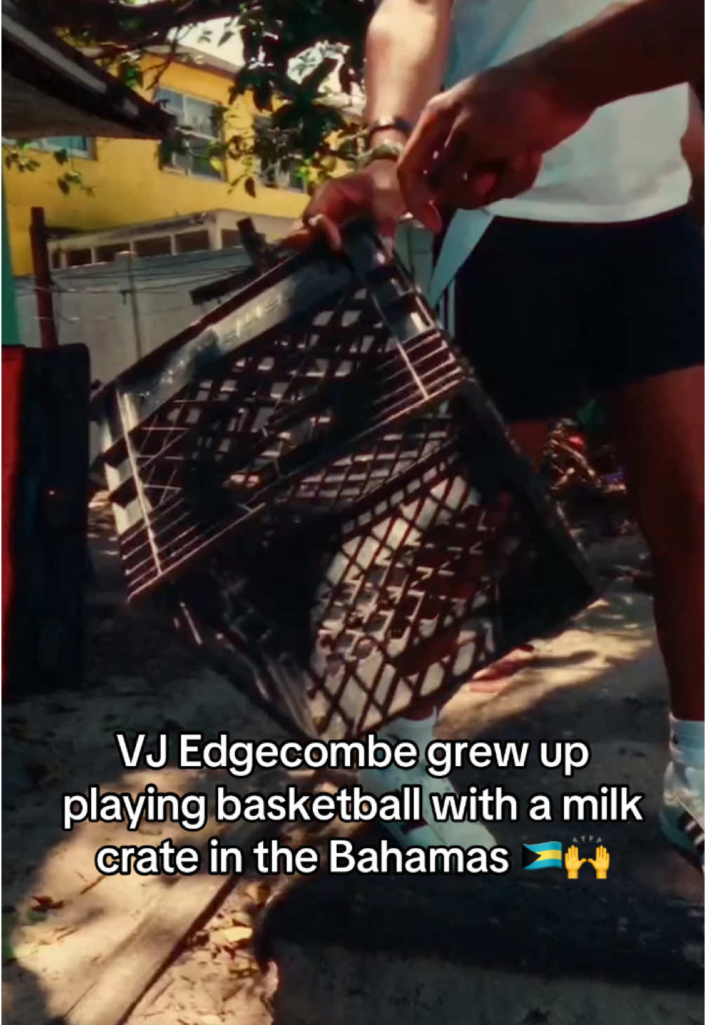 Humble beginnings for VJ 🔥 (via @adidas) #NBA #basketball #vjedgecombe #76ers 