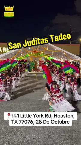 Te esperamos este 28 de octubre a celebrar el día de San Juditas Tadeo!!! 6:30pm empezamos a dar comida, 7:30pm danza de Matachines  📍141 Little York Rd, Houston, TX 77076 Daremos mole, tortillas, y aguas frescas “Gratis” hasta que se acaben!! También disfruta nuestra danza de “Matachines” y celebra con nosotros esta linda tradición #lareynatortilleria #sanjudastadeo #octubre #mole #tortilleria         