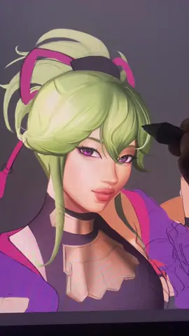 Guys he attacks me when I stop drawing #fyp #foryou #GenshinImpact #digtalart #art 