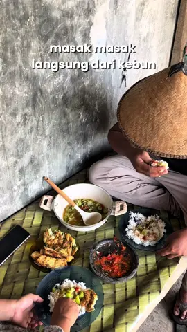 nikamtnya masak masak langsung dari kebun #masakdarikebun #hanzgarden #menusimple #berkebun #gardening 