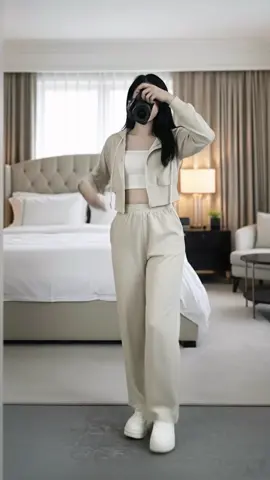 Set Bộ Khóa Kéo Len Lông Thỏ Dài Tay Có Mũ Mix Quần Dài Suông BigSize #tramy2clothing #setlenlongtho #setbonu #thoitrangthudong #bothethaonu 