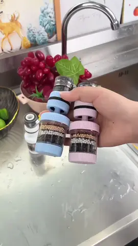 Six-layer faucet quick filter