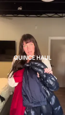 Thank you!!!! Feeling so spoiled  @onequince #quincepartner #fyp Use my code for 10% off first time shoppers :) INFG-25BIGE33310, link in bio!